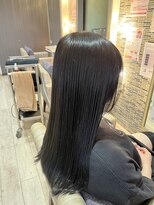 トリコ 梅田茶屋町店(trico)&nbsp;透明感のあるブラックカラー♪