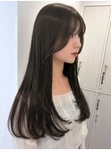 オリーブグレージュミントカラーベージュグレージュ透明感カラー
