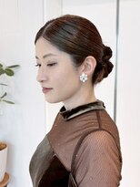 アルバム 銀座(ALBUM GINZA)&nbsp;ヘアアレンジカチモリ韓国結婚式_ba590821