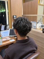 カイノ プラットプラット店(KAINO)&nbsp;無造作に決まるメンズパーマ