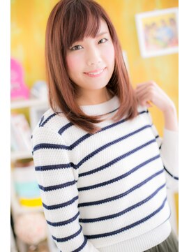 ミック 日暮里店(miq) 好感ストレート☆モテカラーで女子力ＵＰ！