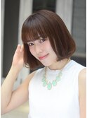 艶ボブ♪小顔シルエットスタイル