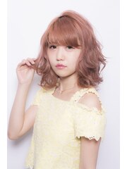 【miel hair est】大人かわいいゆるふわ♪甘めスウィートボブ☆