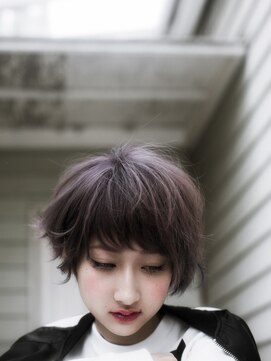 サインヘアー 静岡(sign hair) メルトカラーショート