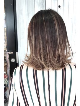 ヨッカ(YOCCA) バレイヤージュ（ハイライトグラデーション）