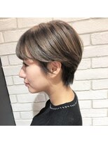 フラミューム 恵比寿(flammeum)&nbsp;ミヤザキスタイル  軽さのあるマッシュショート