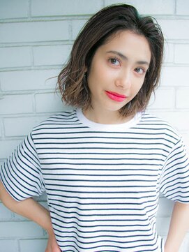 リリアン 表参道(relian) かきあげバングのボブ☆