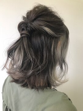 ジーニーズフォーシーズン (jenies4season) インナーカラー、グレージュ