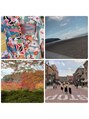 ラクヘアー 姪浜店(rak hair)&nbsp;年に1回は旅行に行きます！景色がいいところや遊園地も好きです!