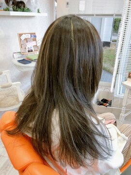 ヘアーアンドビューティー ギブリ(Ghibli) ３Dアッシュブラウン