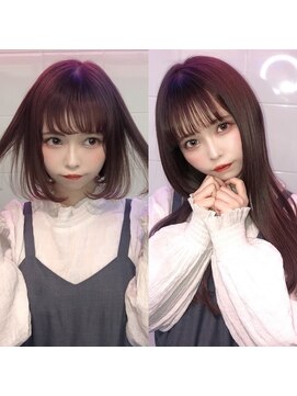 ショートからロングヘアにイメチェン プルエクステ L グロウ 渋谷 Grow のヘアカタログ ホットペッパービューティー