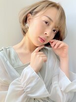 ルーパバイミュージアム(LOOPA by museum) ■LOOPA■柔らかショート×カスタードベージュ