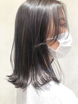 ハイプ(HYPE) 【藤沢/辻堂】アッシュブラック/レイヤー/ミディアム/暗髪