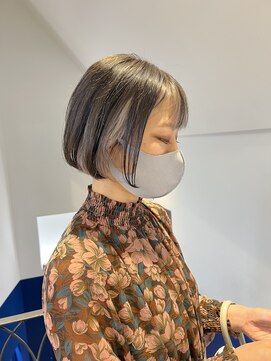 トレス(TRESS) インナーカラ 耳掛けボブ レイヤーぼぶ