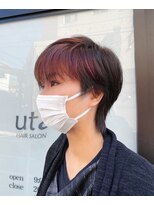 ウタ(uta) 【あおき　ひかる】*○。秋冬 color 。○*  ワインレッド