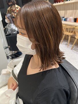 ゼストソエル(ZEST soell) ぱつっと前下がりボブ