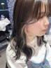 【AKEMI指名】‘’韓国風‘’前髪パーマ＋カット＋カラー＋トリートメント