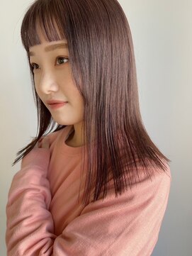 シーサカエ(SHE.sakae) オン眉 × パツッとcut