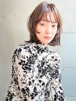 【ARTE表参道/青山】モテ髪ミディアム×ブリーチなし透明感