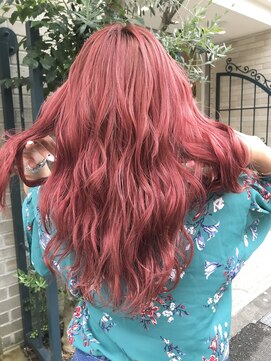 プルメリアドット(Plumeria.) PINK ＆ RED