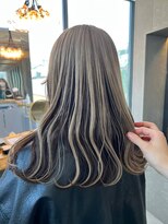 ロンドシェリ 仙台(Lond Cheri)&nbsp;ミルクティーベージュ/インナーカラー/ケアブリーチ/イメチェン