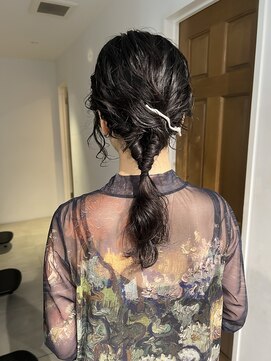 ナループロアツム(Nalu pu loa Tsum) パーマアレンジ/パーマヘアセット/パーマを生かしたヘアセット