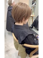 ミィ 浦和(mee)&nbsp;前髪/マチルダボブ/ピンクベージュ/インナーグレージュ/浦和