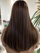 ジルブラン(JIL BLAN) ハイライトバレイヤージュダブルカラーショートカット30代40代
