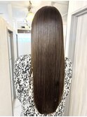 艶髪ロングストレートスタイル