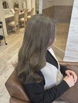 ラボヌールヘアー 宇都宮店(La Bonheur hair) ミルクティーグレージュ☆【宇都宮駅/レイヤーカット】