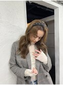 ナチュラルミルクティーカラーアッシュカラー【上野】