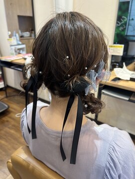 グリ(GURI) 〈guri〉ふわっとガーリー☆ツインお団子☆/福島市