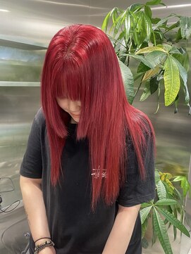 ゼスト 八王子店(ZEST) レッドカラー/ワインレッド/【永尾しおり】