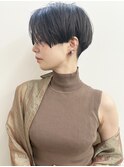 【morio池袋】大人可愛い黒髪前下がりショート♪