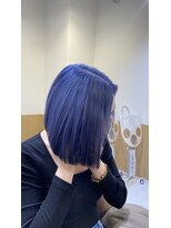 カーサ 西大寺南ロータリー店(casa)&nbsp;ブリーチ必須！ネイビーブルー