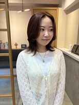 スムーク(smuk)&nbsp;【smuk/スムーク】レイヤーカット/オレンジブラウン