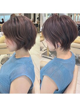 アンド ストーリーズ(&STORIES) ショートボブ髪型40代50代60代前髪あり前髪なし【橋本】