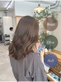 〈Lilly勝田台 佐藤愛〉ブラウンなしオリーブブラウン*