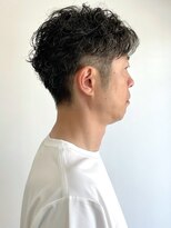 ラギッド 大野城店(RUGGED)&nbsp;刈り上げショート　ツーブロック　ハードパーマ　40代50代