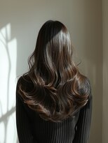 エダ 鎌倉(edA.)&nbsp;小顔レイヤー/髪質改善ストレート/縮毛矯正/ネビージュ/40代