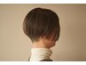 [moss仲倉限定]デザインカット+ウィービングカラー