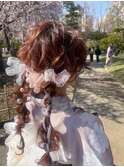 ツイン編み下ろし
