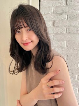 フォルテノエル 静岡鷹匠店(FORTE Noel) ミディアム/くびれ/大人っぽ/ベージュ