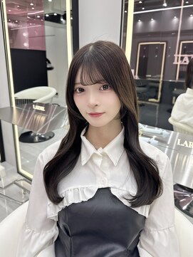ラルム 新宿(LARME SHINJUKU) 韓国風顔周り/髪質改善縮毛矯正レイヤーカット/新宿