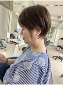 【50代・60代限定】まとまり艶ショートボブ/髪質改善／しらさん