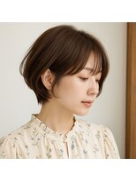 スープレックス ヘアーデザイン(SOUPREX HAIR DESIGN)&nbsp;美フォルムショートボブ　20代 30代 40代 50代 60代 髪質改善