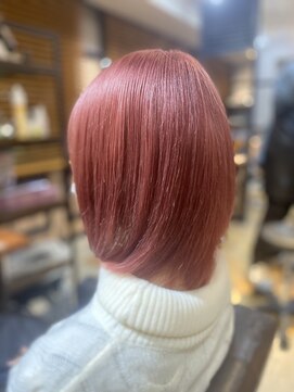オーブ ヘアー リリー 博多2号店(AUBE HAIR lily) ピンクベージュ