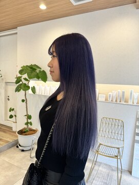 ウタリ(utari) ラベンダーアッシュ【難波 桜川/髪質改善】