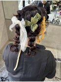 ココアベージュ/オリーブグレー/クラゲヘアー/小顔　[新潟/万代]