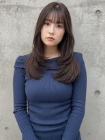 ニューヨークニューヨーク 京阪百貨店住道店(NYNY) トレンドレイヤー×暗髪カラー